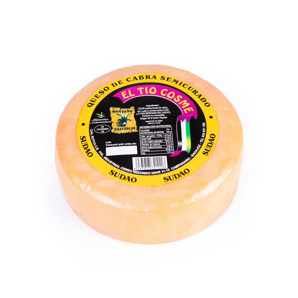 QUESO DE CABRA EL TIO COSME SUDAO MONTAÑO