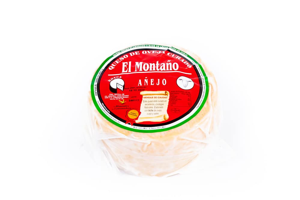 QUESO DE OVEJA GRAN RESERVA EN MANTECA EL MONTAÑO