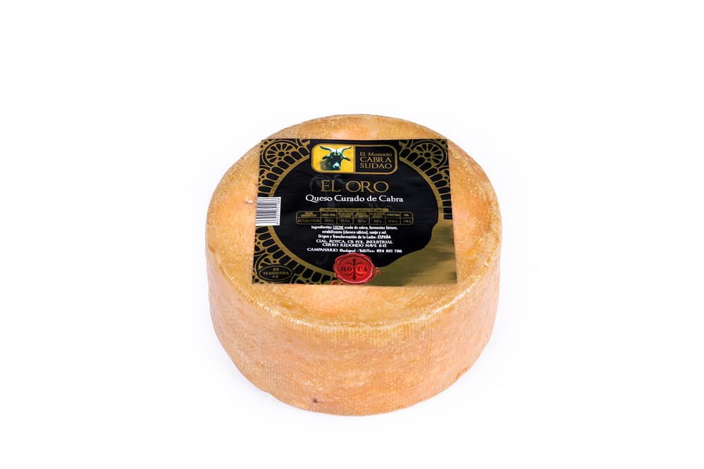 QUESO DE CABRA SUDAO "EL ORO" EL MONTAÑO