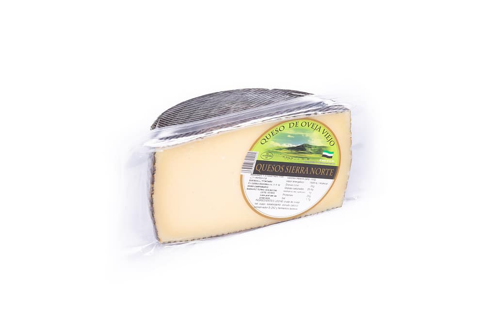 QUESO DE OVEJA VIEJO SIERRA NORTE MITADES - 1,500KG