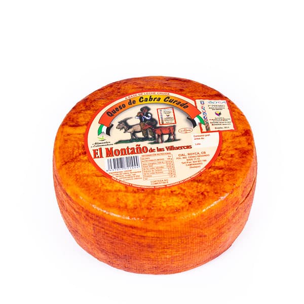 QUESO DE CABRA EL PREMIO CON PIMENTÓN MONTAÑO