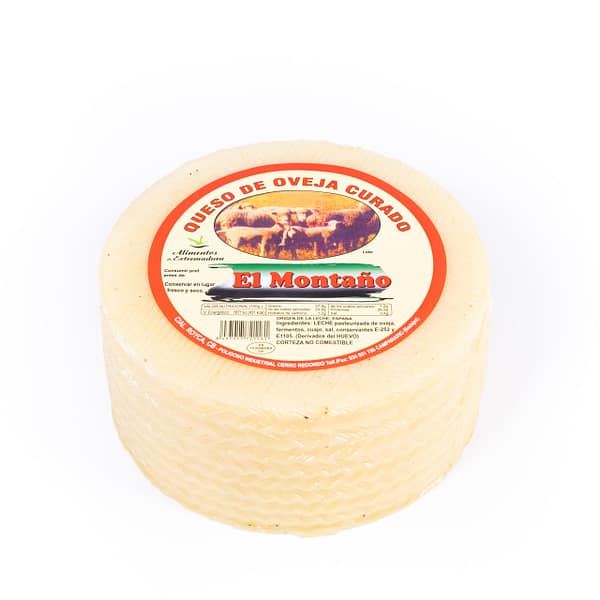 QUESO DE OVEJA AL NATURAL EN ACEITE EL MONTAÑO