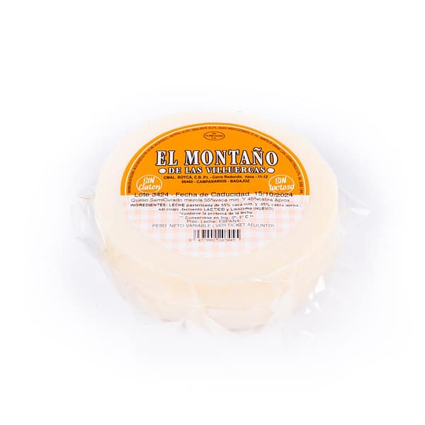 QUESO DE MEZCLA SIN LACTOSA EL MONTAÑO