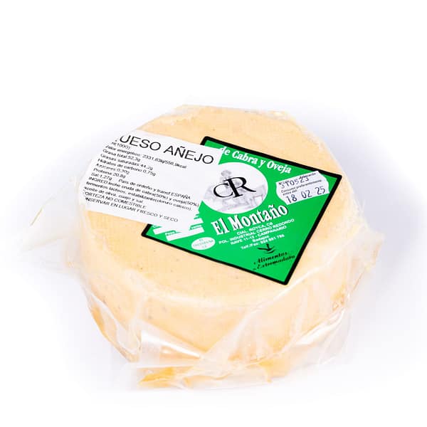 QUESO DE CABRA Y OVEJA EL MONTAÑO