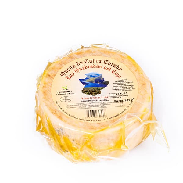 QUESO DE CABRA LAS QUEBRADAS DEL TAJO EN ACEITE MONTAÑO