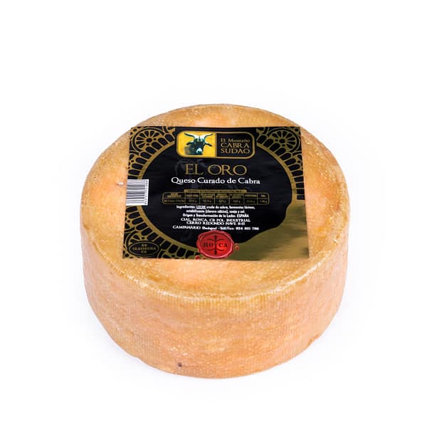 QUESO DE CABRA SUDAO "EL ORO" EL MONTAÑO